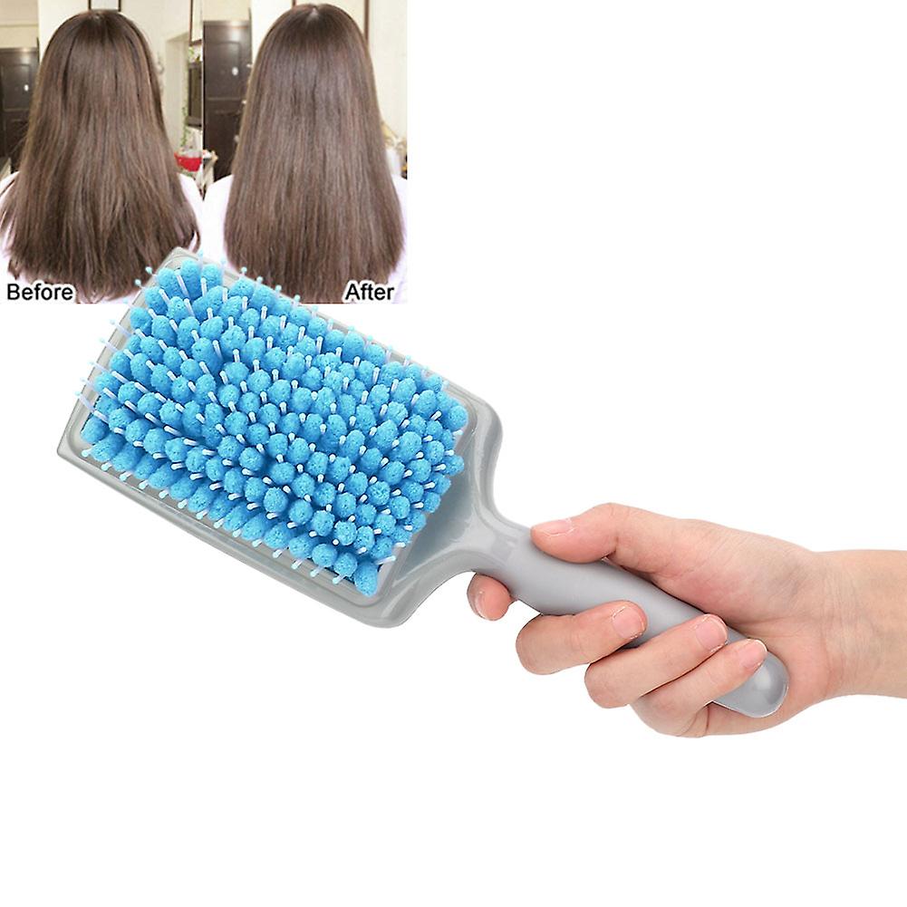 Anti-static massage towel with water absorption and quick-drying air cushion (blue)