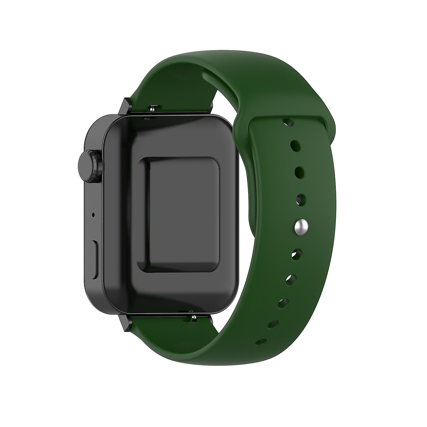 18mm Solid Color Silicone Smart Watch Replacement Strap for Xiaomi Mi Watch