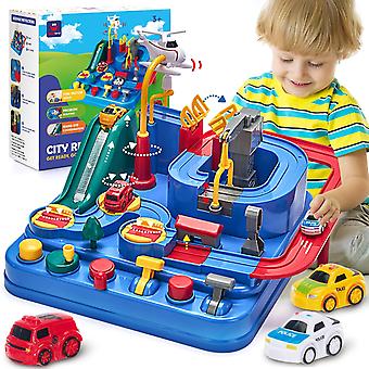 Kinder Spielzeug Autorennbahn Jungen Spielzeug Abenteuer Fahrzeuge Spielzeug Lernen Intelligenz Pädagogisches Spielzeug Geschenke