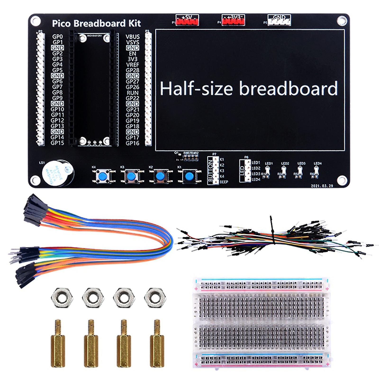 Professional Expansion Bread Board Pico Breakout Adapter Set For Raspberry Pi