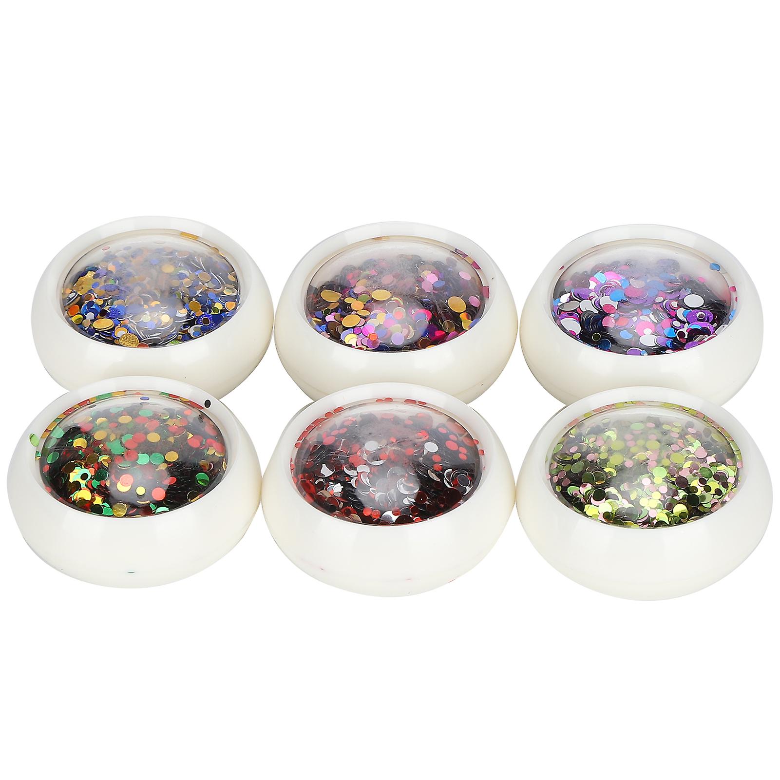 Round Sequins, Plastic, DIY Adornment Supplies