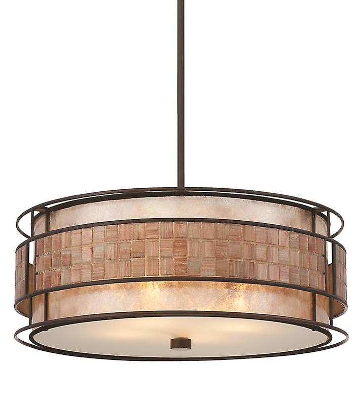 Laguna 4 Light Ceiling Pendant Renaissance Copper, E27