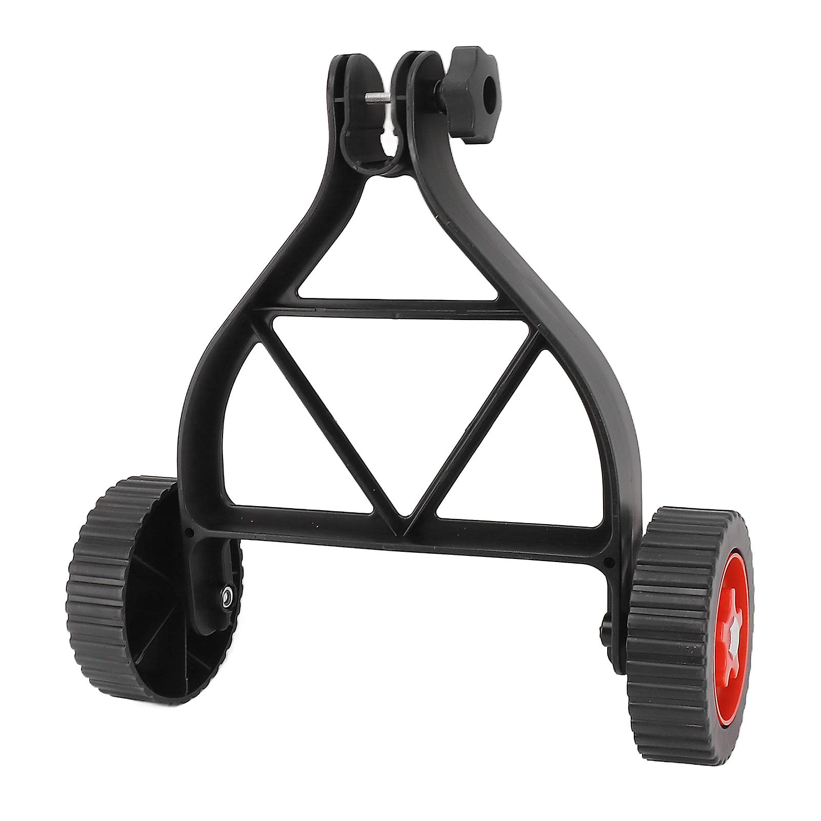 コードレスグラストリマー調整可能なサポートホイール35x35cm 850g