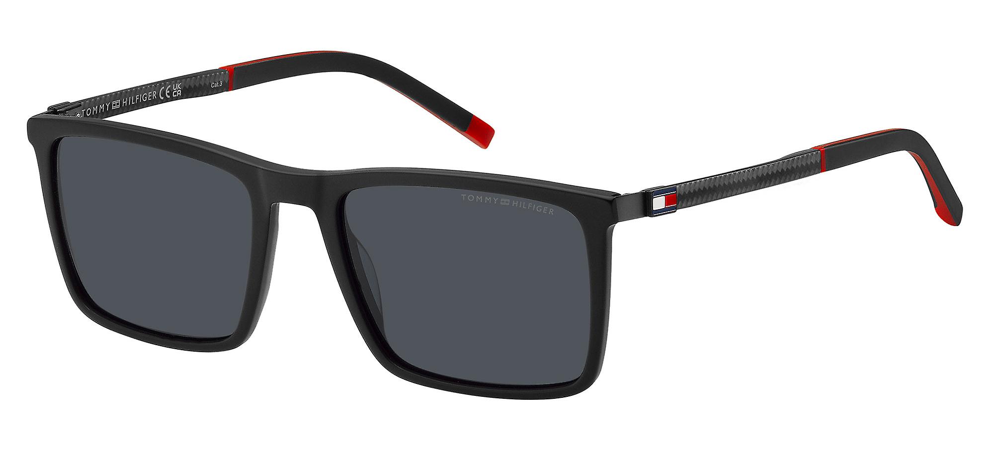 Sunglasses Tommy Hilfiger TH 2077/S MATTE BLACK/GREY 55/19/145 Man