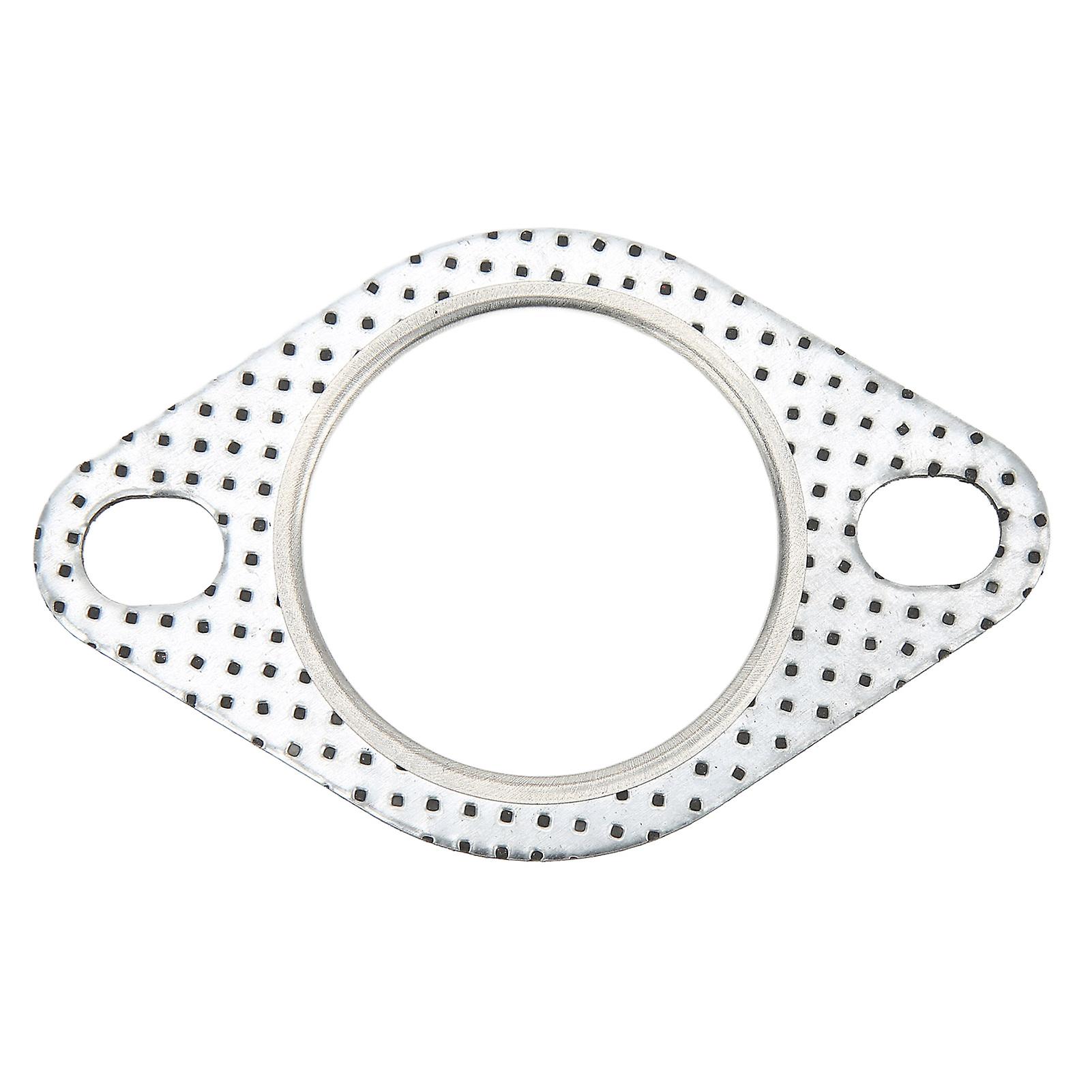 2 inch 2 Bolt Exhaust Pipe Flange Gasket Heat Resistant Universal for Turbo Elbows and Cat Pipes