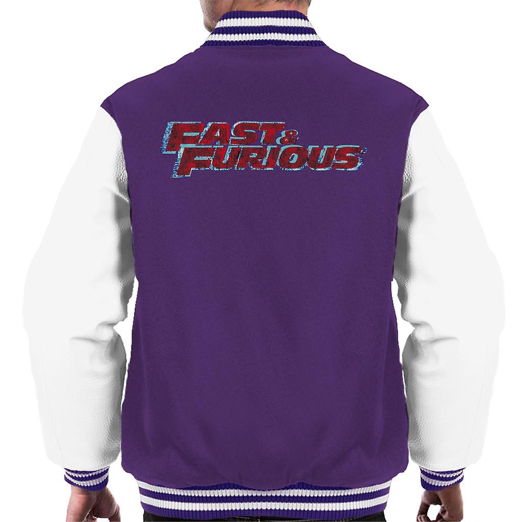 Fast and Furious Red Logo Men's Varsity Jacheta