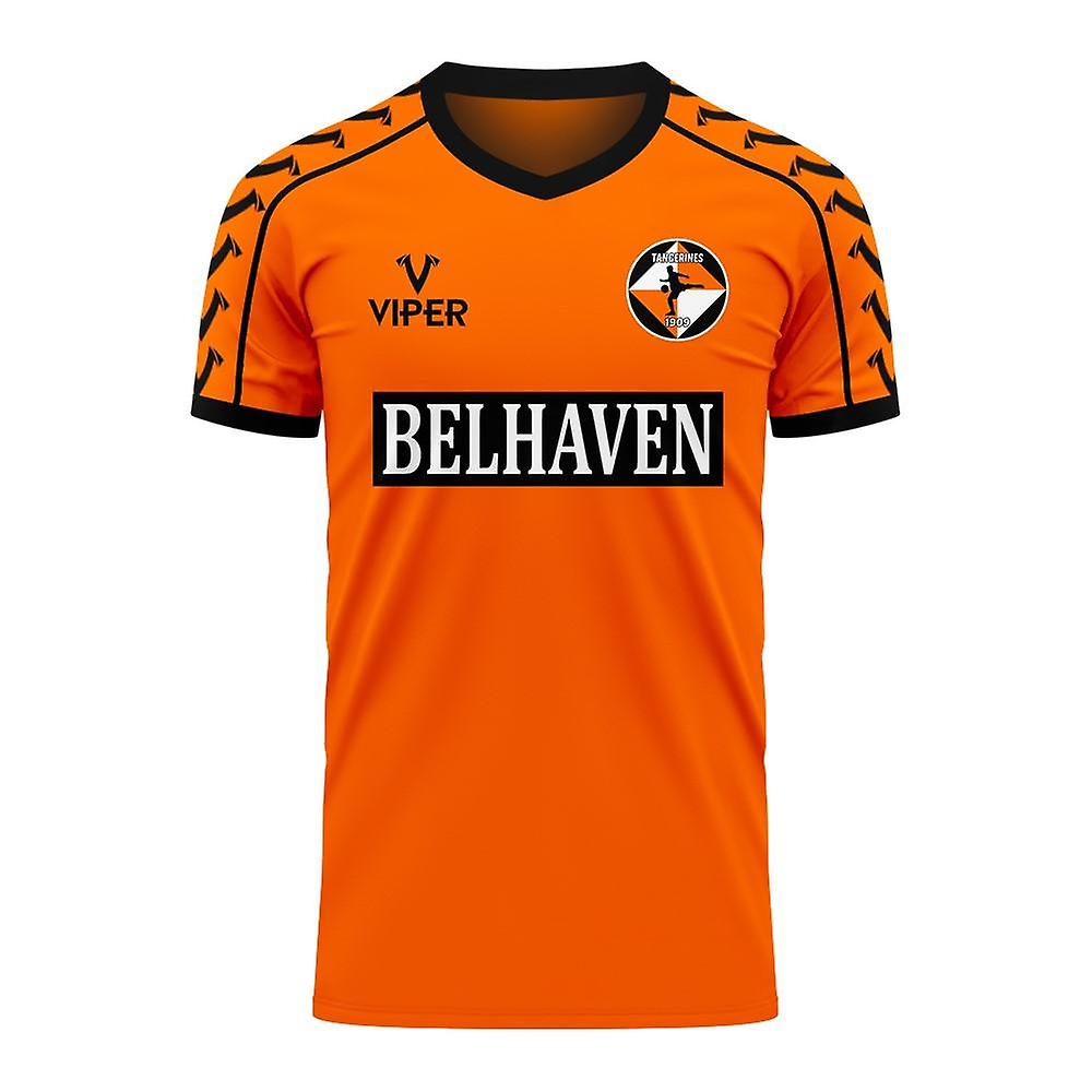 Dundee Tangerines 2025-2026 Home Concept Shirt (Viper) - Kids (Long Sleeve)