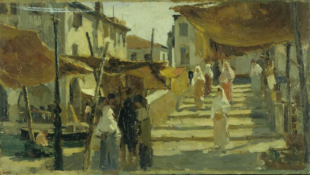 Chioggia Scene Poster
