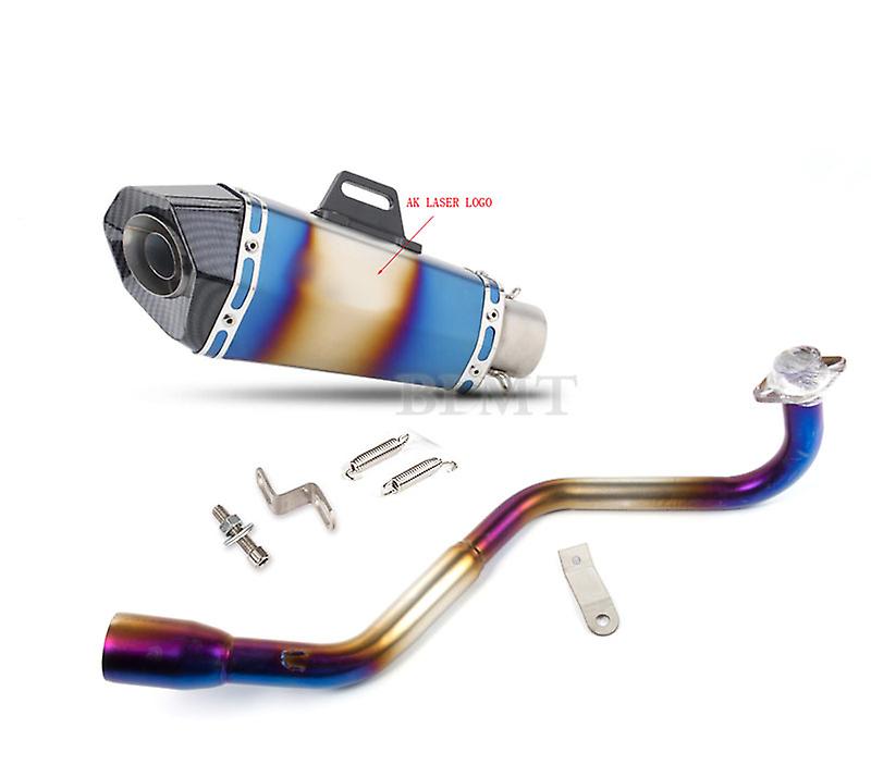 Motorcycle Exhaust Escape Modify Full Muffler System For Honda GROM MSX125 MSX 125 MSX 125 2013 15 16 17 18 19 20 2021