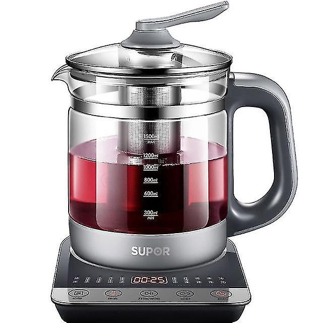 220V 1.5l Electric Automatic Health Preserving Pot Glass Multi Cooker Electric Kettle Water Boiling Machine Dessert Tea Cooking