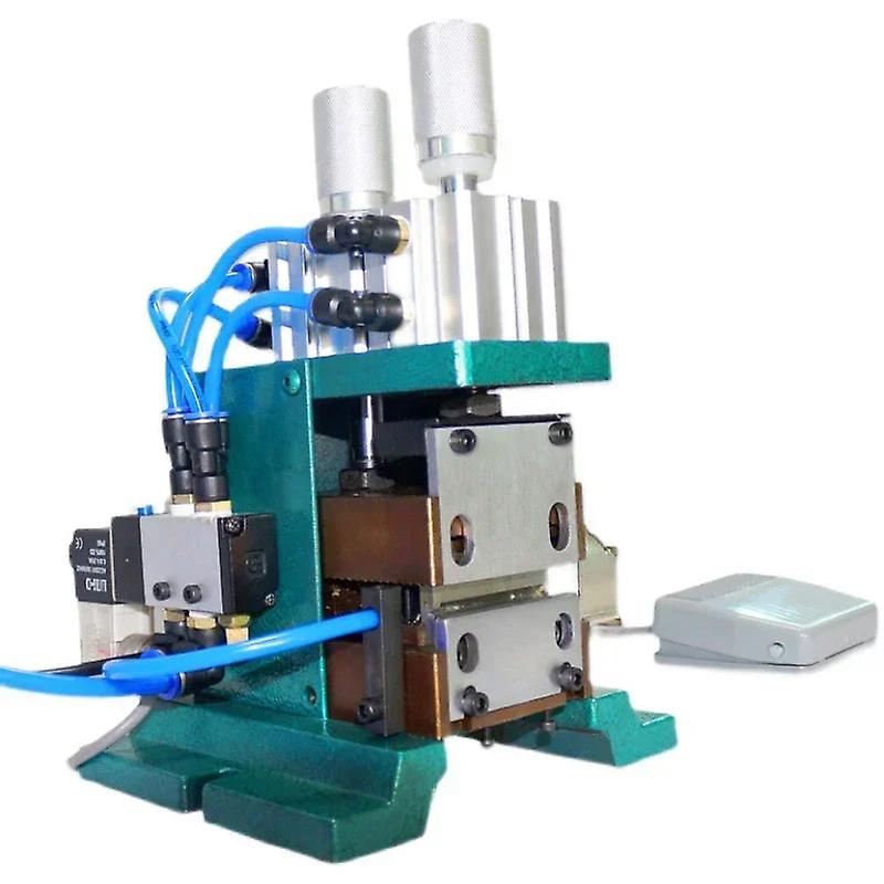 3F Vertical Pneumatic Crimping Hine For Multi-core Sheathed Wire Stripping And Cable Cutting