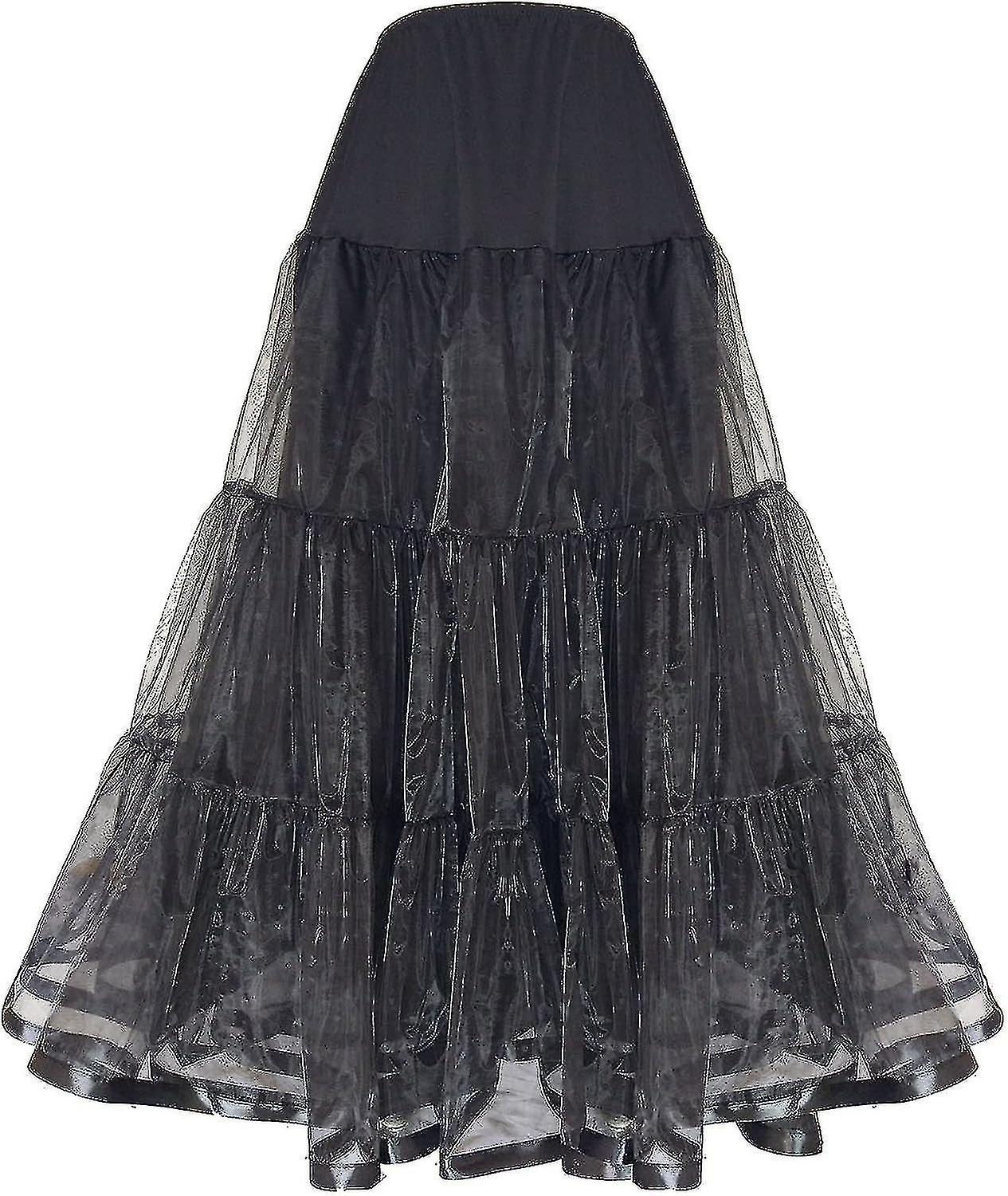 Sottogonna lunga da sposa da donna per abito formale