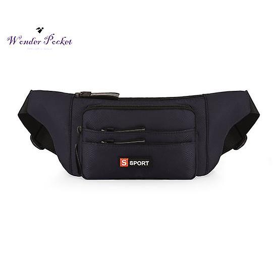 Practical Fanny Pack Mini Smooth Zipper Items Storage