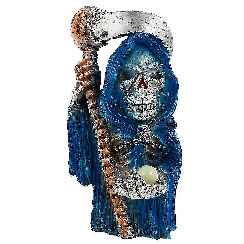 1pcs Grim Reaper Figurine For Halloween Decor