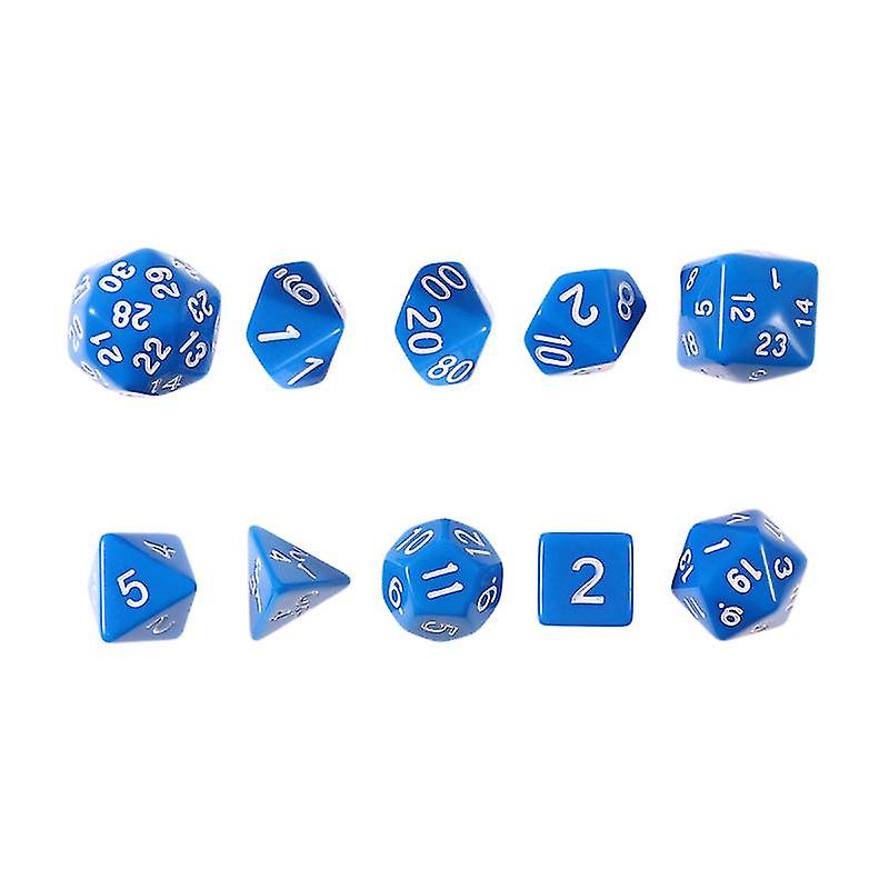 10pcs Board Games Multi-faceted Dice