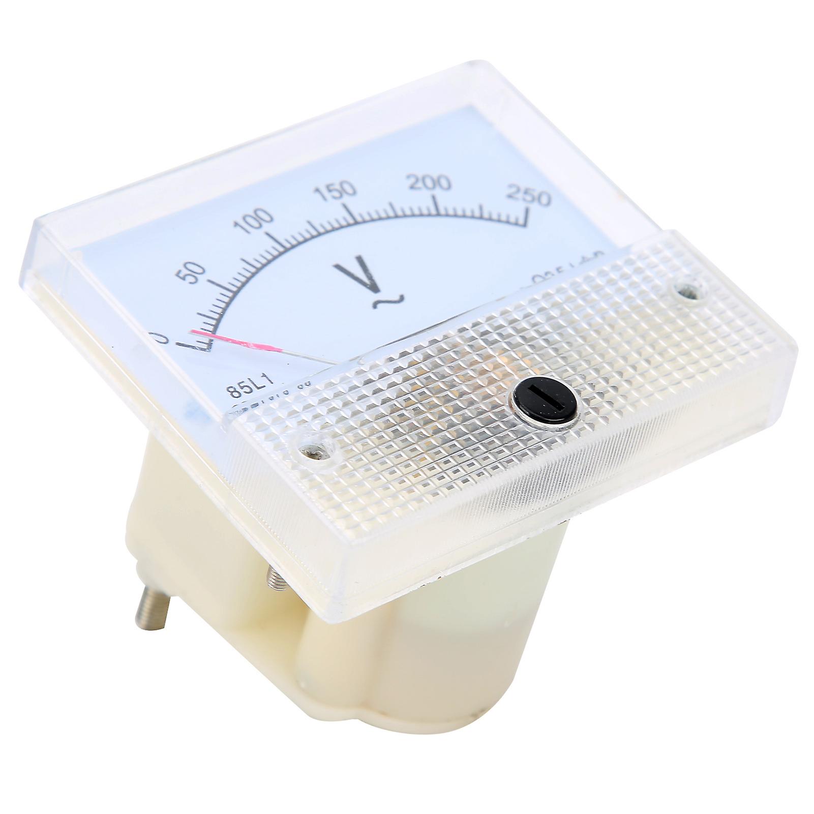 85L1 AC 0250V HighAccuracy Pointer Voltmeter Voltage Meter Mounted Voltage Measuring Instrument