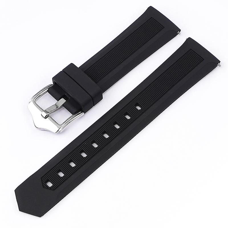 New Silicone Smart Quick Release Universal Strap With on/off Raw Lugs