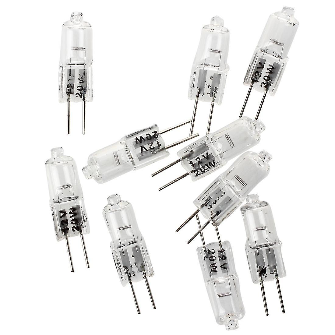 10 X G4 12v 20w Clear Halogen Lamp