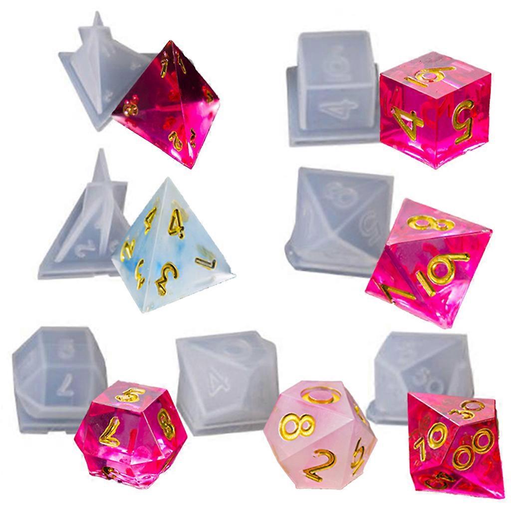 Dices Shape Silicone Hand-making Craft Moulds Table Decorations Silicone Texture