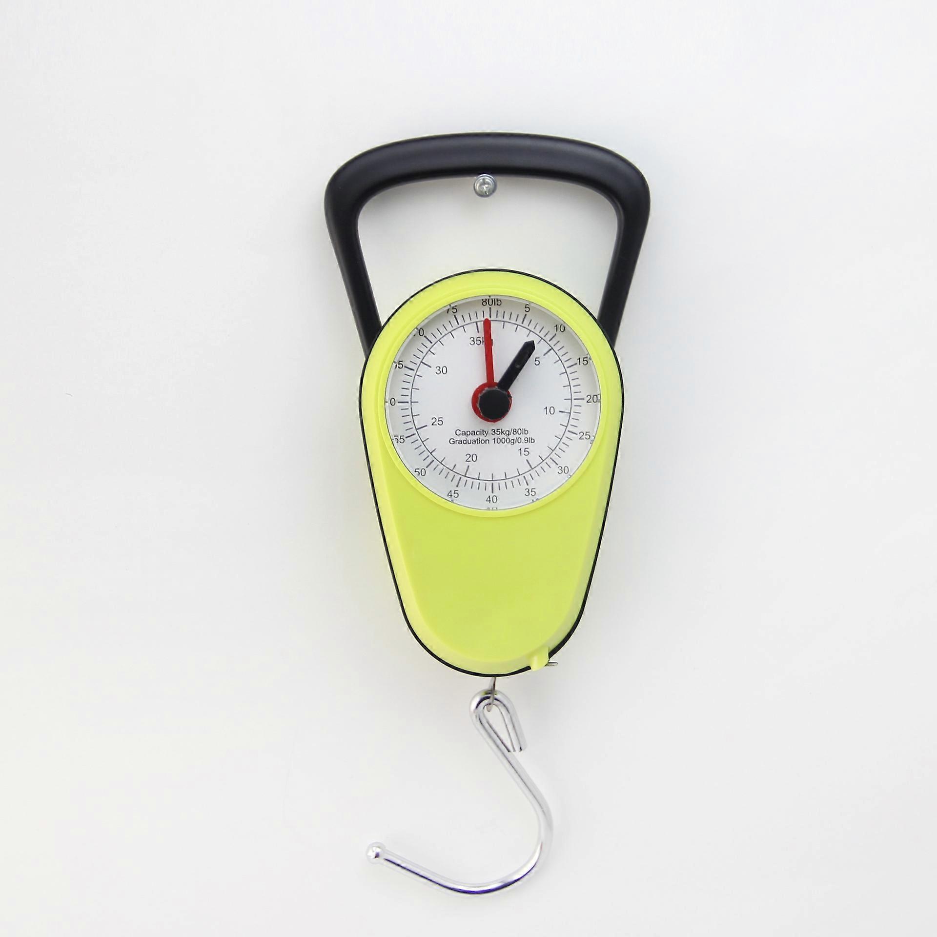 Suitcase scale with meter, green, 23cm*9.5cm*3cm