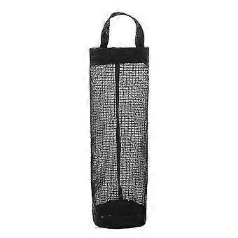 Home Grocery Bag Holder Wall Mount Plastic Bag Holder Dispenser Hanging Storage Trash Garbage Bag Kitchen Garbage Organizer