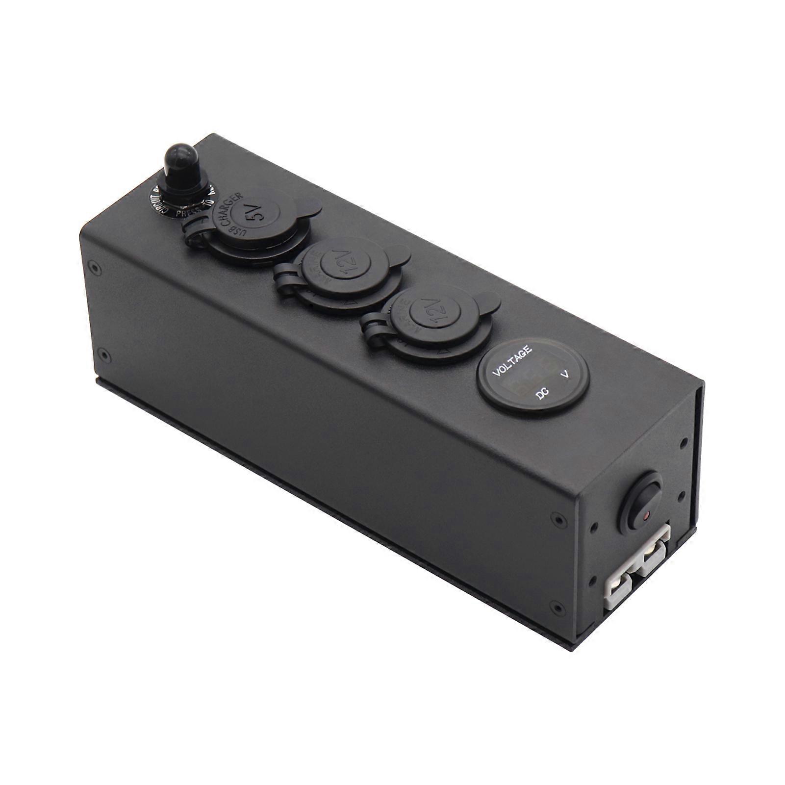 2021 nuovo pannello combinato per caricabatteria da auto + 5V 4.8A con interruttore a sfioramento (luce rossa) + presa accendisigari con cavo di alimentazione da 1 m