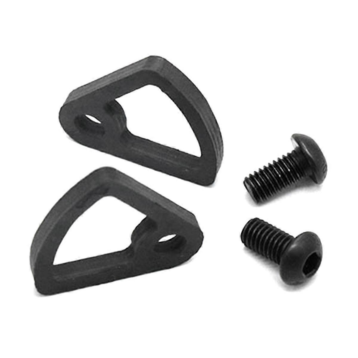 1 Pair Suitable for Carbon Fiber Folding Bike, Foot Support and Easy Walking Wheels