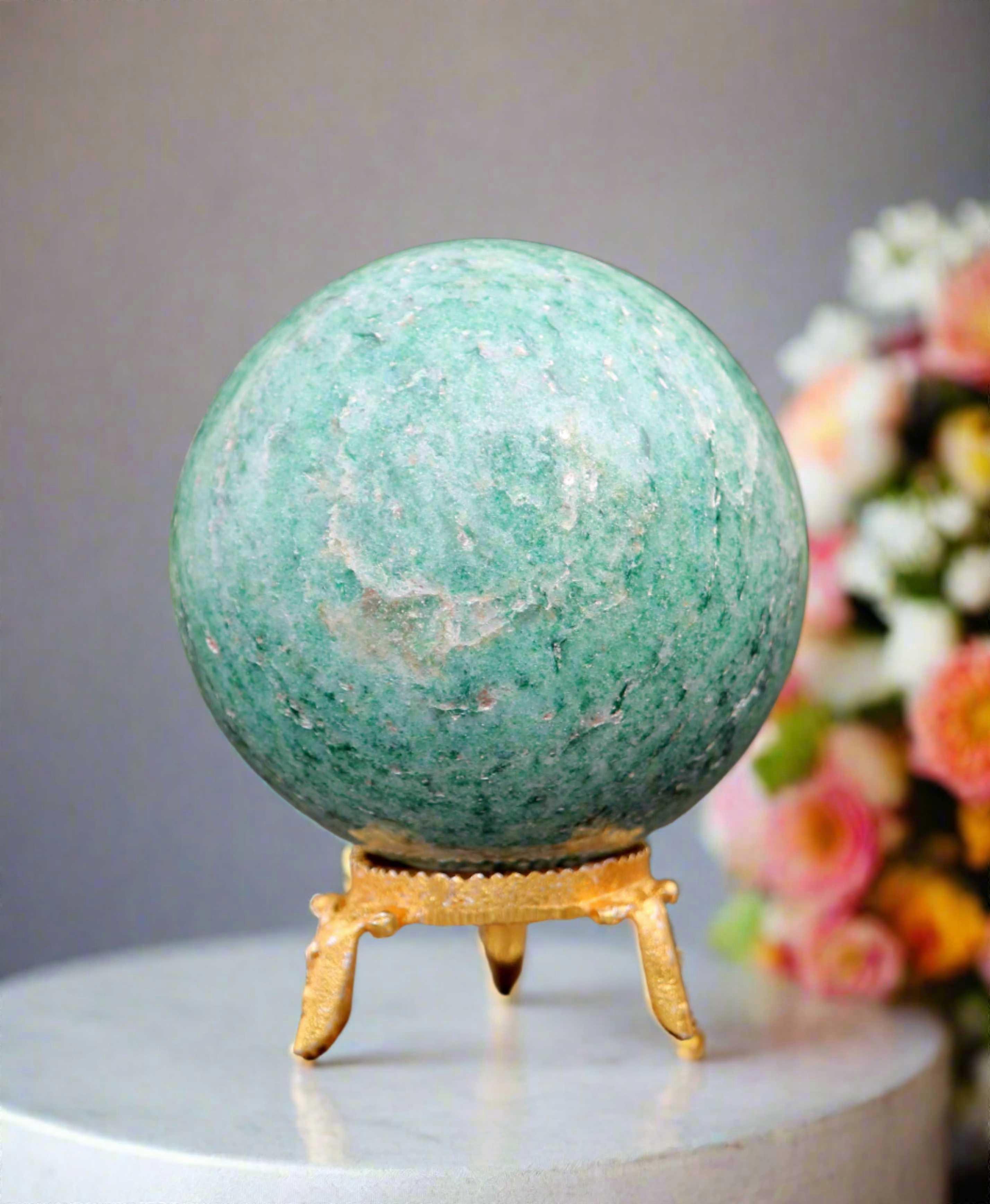 Kyanite Sphere Quartz Healing Ball