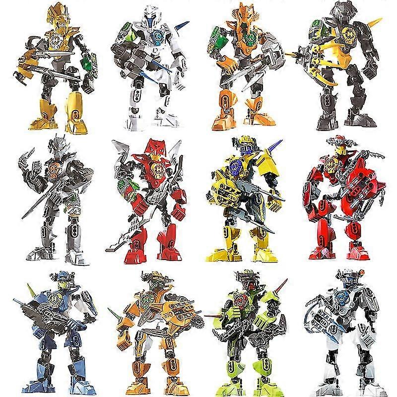 Hero Factory Star Warrior Bionicle Building Blocks Furno Evo Combined Robot Mech Model Bricks Toys For Children Christmas Gifts