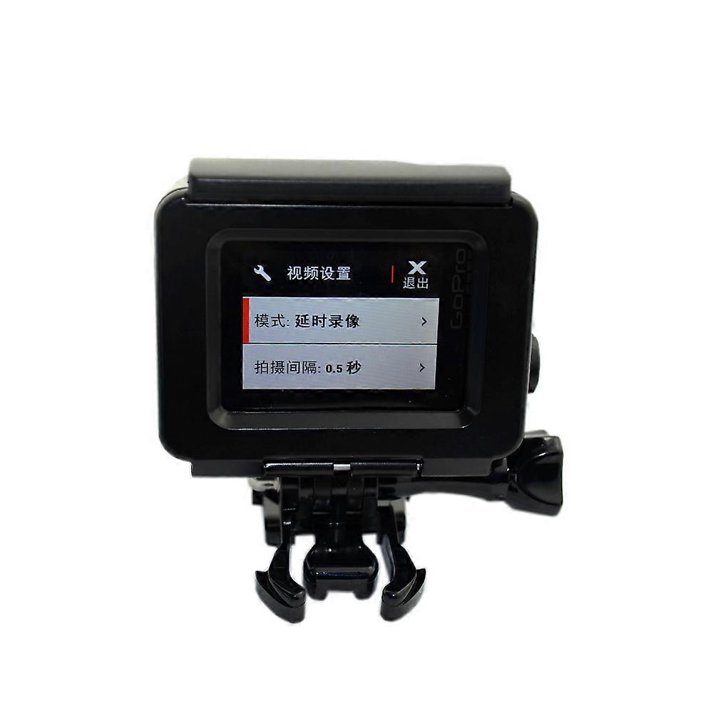 Touch Back Cover Waterproof Shell Mount For Hero 4 3+ Mount Housing Diving for Gopro Hero 4 Camera Waterproof Case