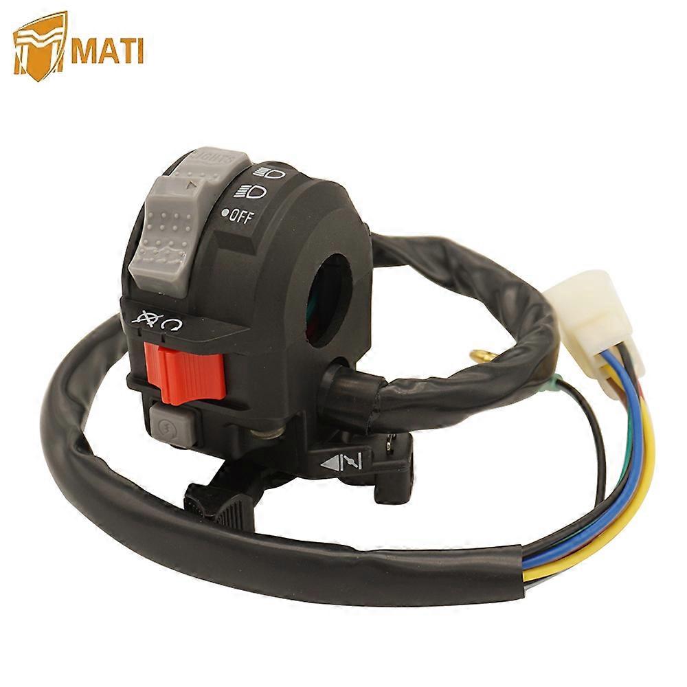 Left Handlebar Switch Control Engine Start Run Off for ATV Yamaha Big Bear Grizzly Kodiak 400 YFM400 YFM 400 5GH-83973-01-00