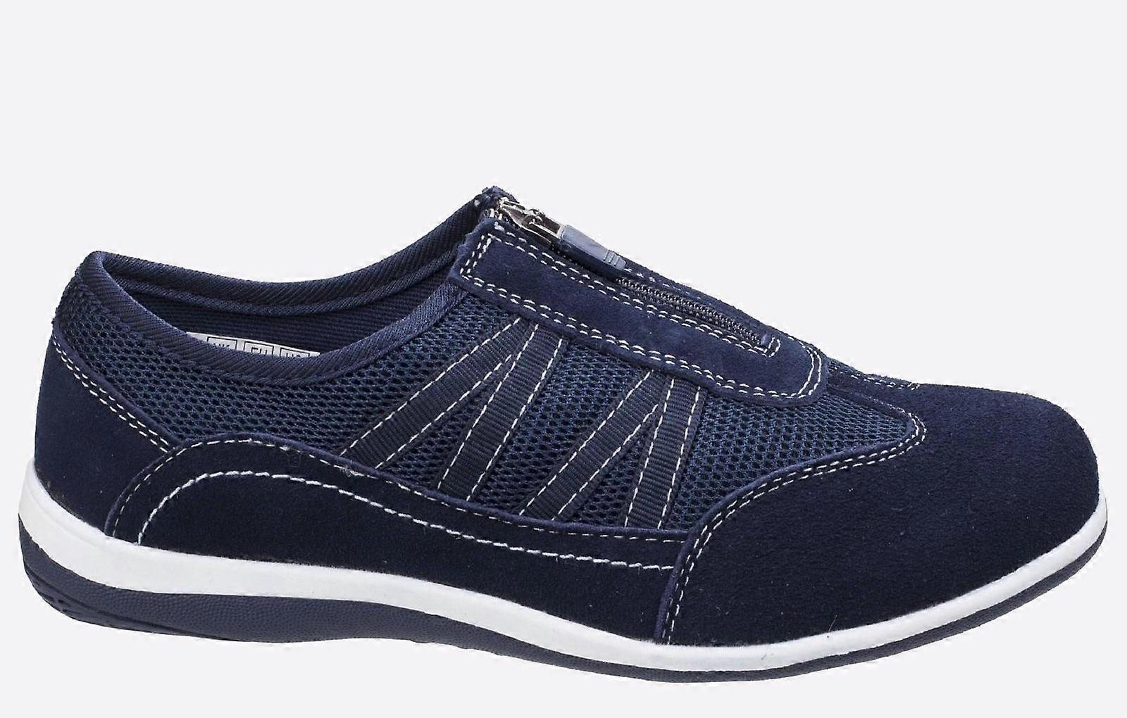 Fleet & Foster Mombassa Memory Foam Shoes NAVY