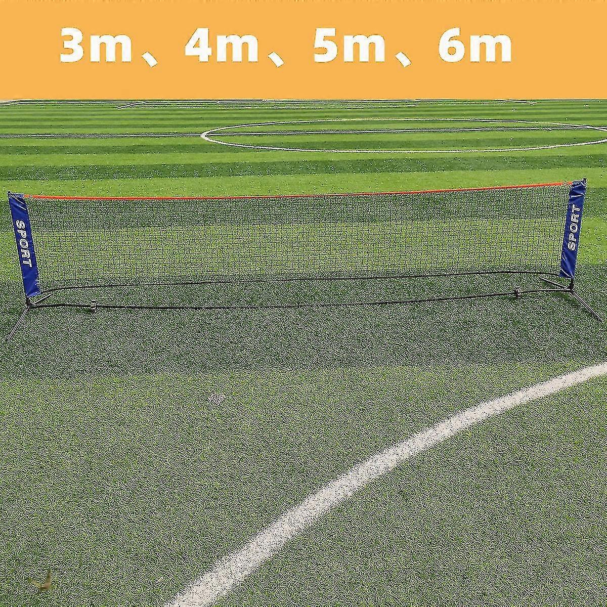 3-6m portable folding simple 3m 4m 5m 6m tennis net badminton net ns2