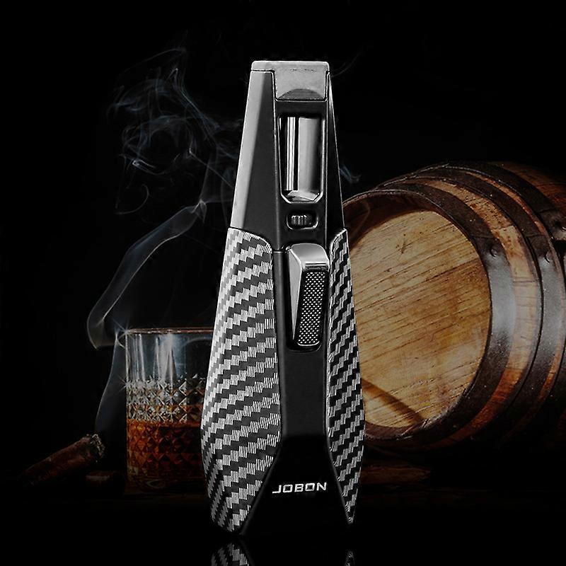 New Lighter High-End Safety Lock Fire Integrated Cigar Torch Lighter Business Gift