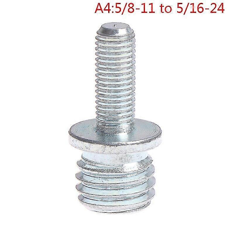 Polishing Drill Adapter Thread Change Adaptor Round Shank Orbital Sander M14/m16/5/8&quot;-11 New-Yvan