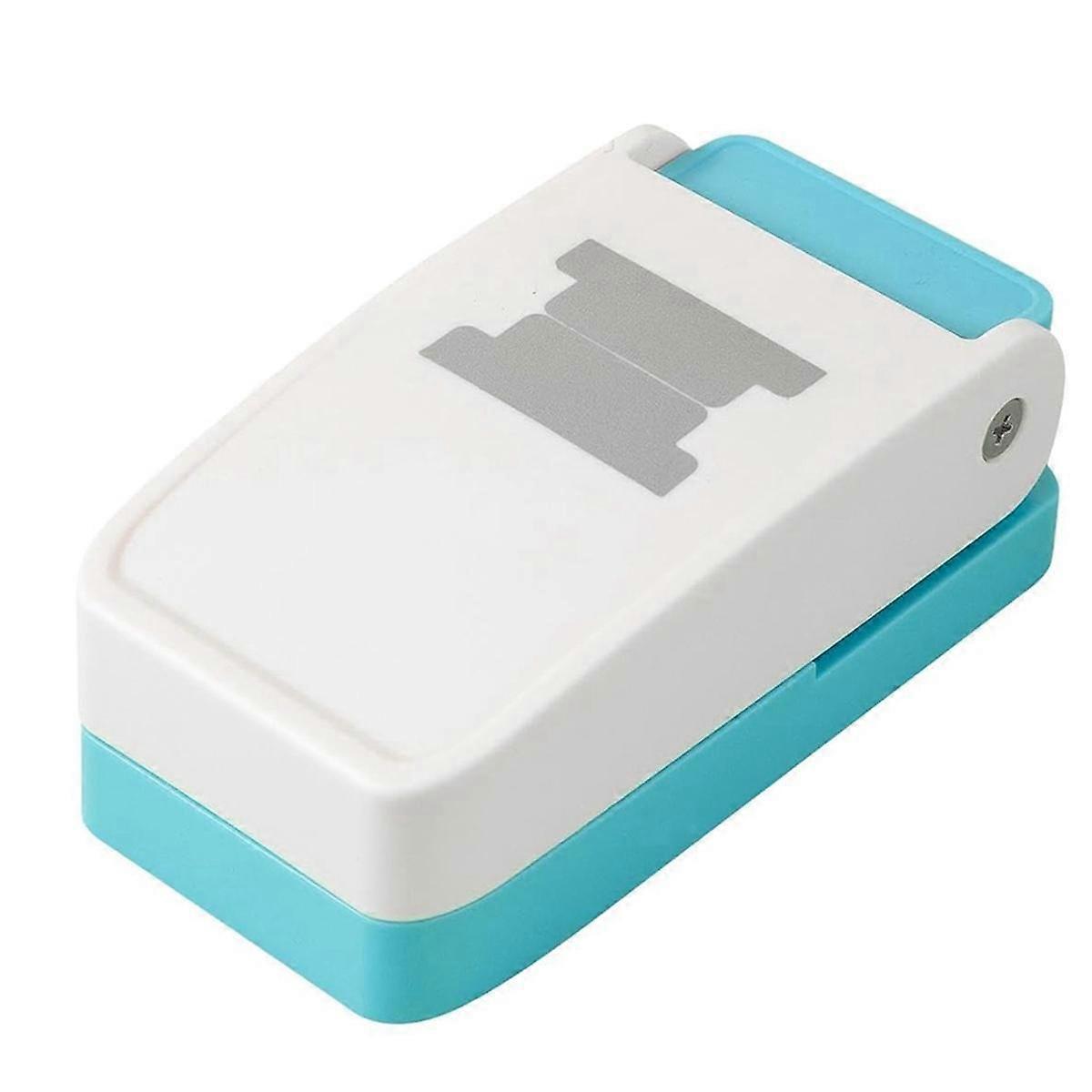 Tab Punch Handheld Folder Punch Loose Leaf Separator Label Punch Craft Paper Punch Cutter Puncher, Flat