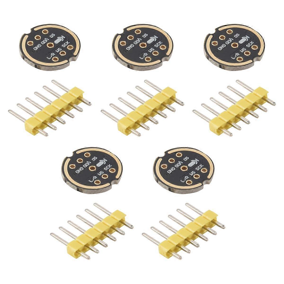 5Pcs INMP441 Omnidirectional Microphone Module MEMS High Precision Low Power I2S Interface Support