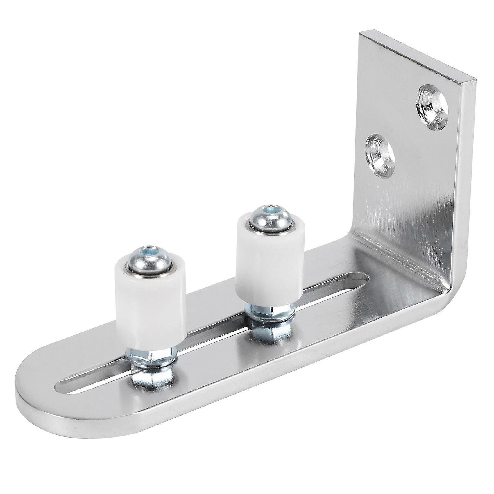 Floor Guide for Bottom Of Sliding Barn Doors Adjustable Wall Mount Stay Roller Guide