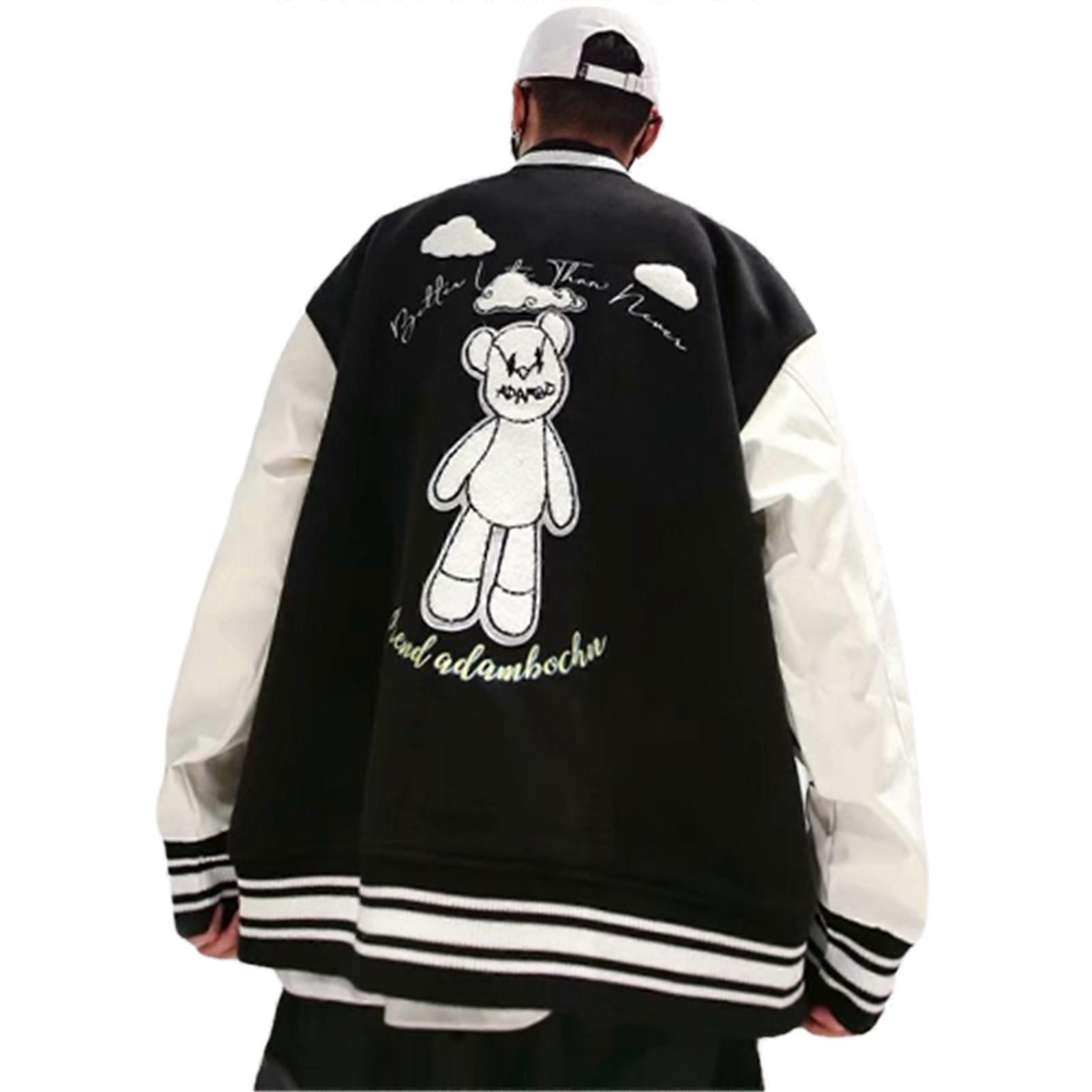 Man\'s Varsity Baseball Jacket Letterman Graphic Baseball Jacket Coat Personalized Bomber Jackets