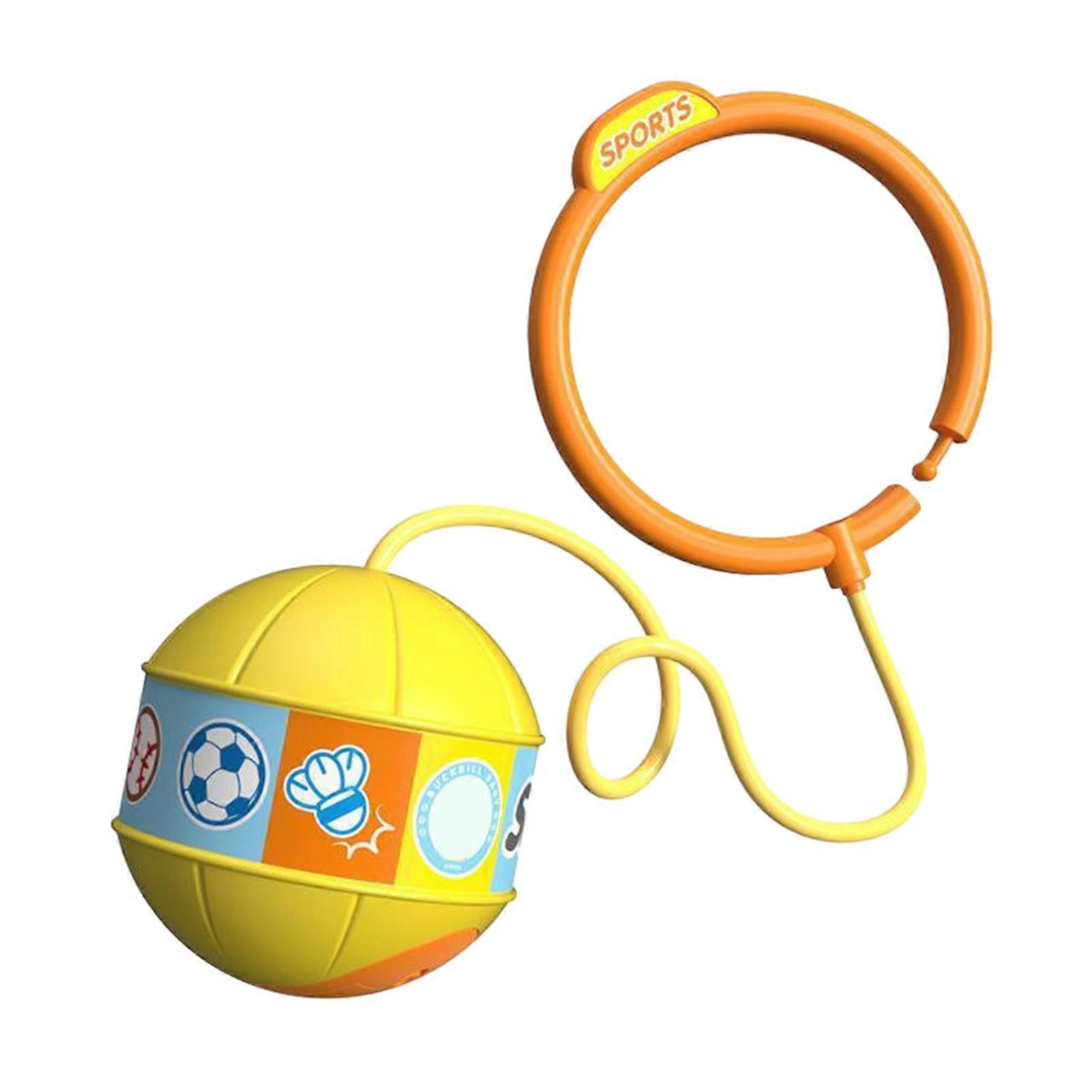 Glowing Bouncing Ball for Children Flexible Sensory Training Toy Ball for Indoor Outdoor