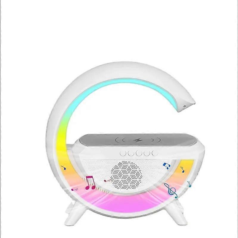Bluetooth Speaker Big G Wireless Charging Colorful Bedside Atmosphere Light Bluetooth Audio