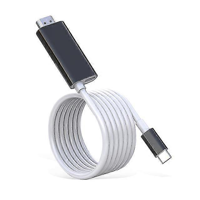 Usb Type C To 4k Hdmi Conversion Adapter Cable For Tv Mobile Computer Hd Cast Screen Line Projection Converter