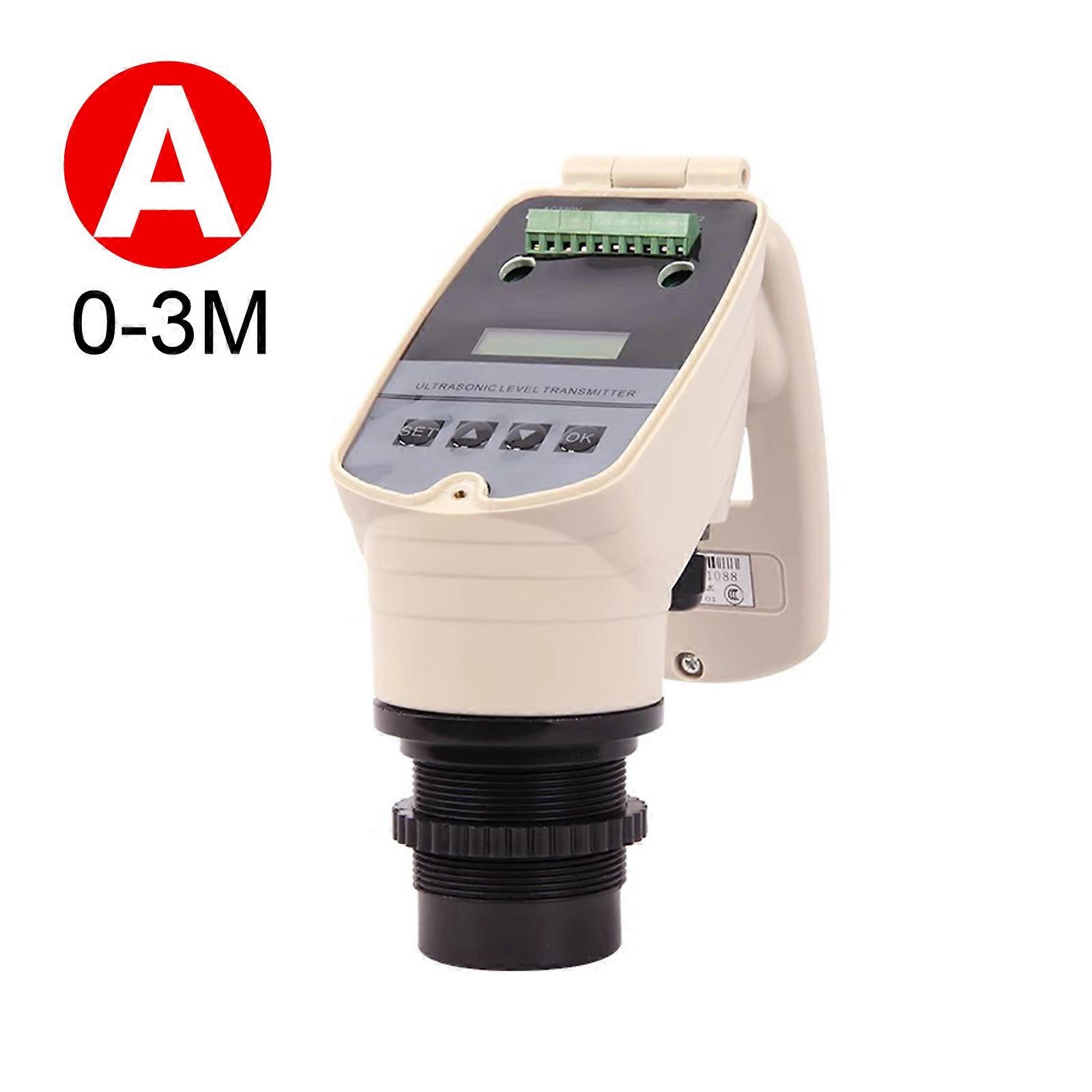 4-20MA DC24V Integrated Ultrasonic Level Meter Transmitter Water Level Gauge
