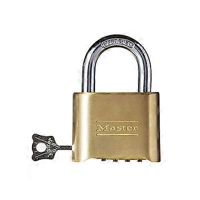 MASTER LOCK Tamper-proof Anti-corrosion Anti-rusting Waterproof Brass Password Combination Code Lock Padlock Anti-theft