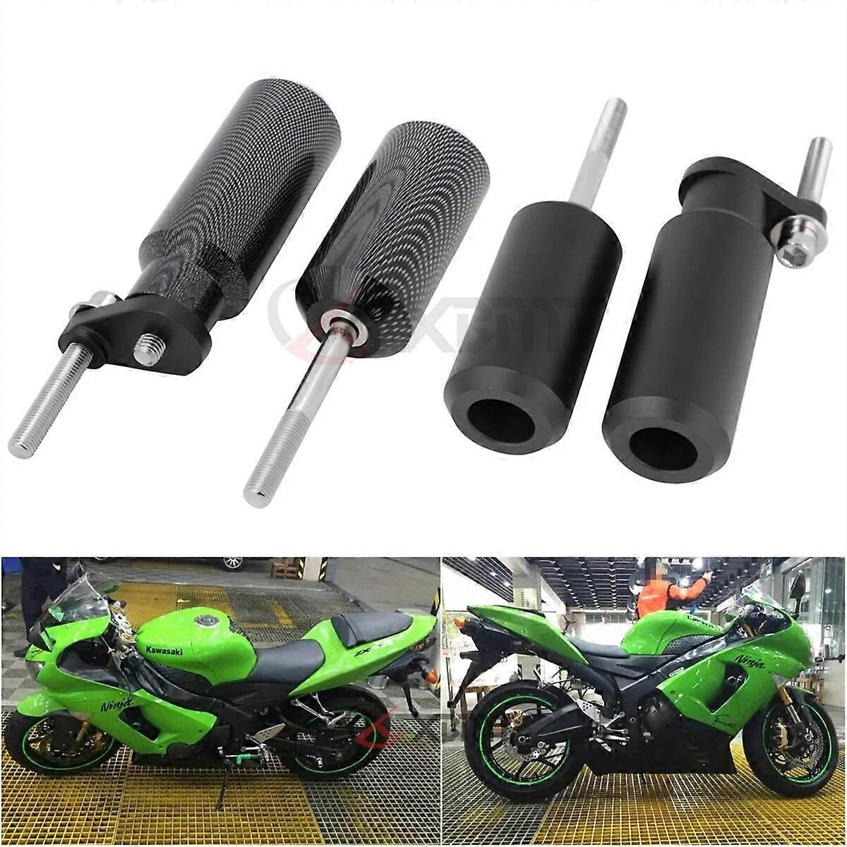 No Cut Motorcycle Frame Sliders Falling Crash Pad Protection For