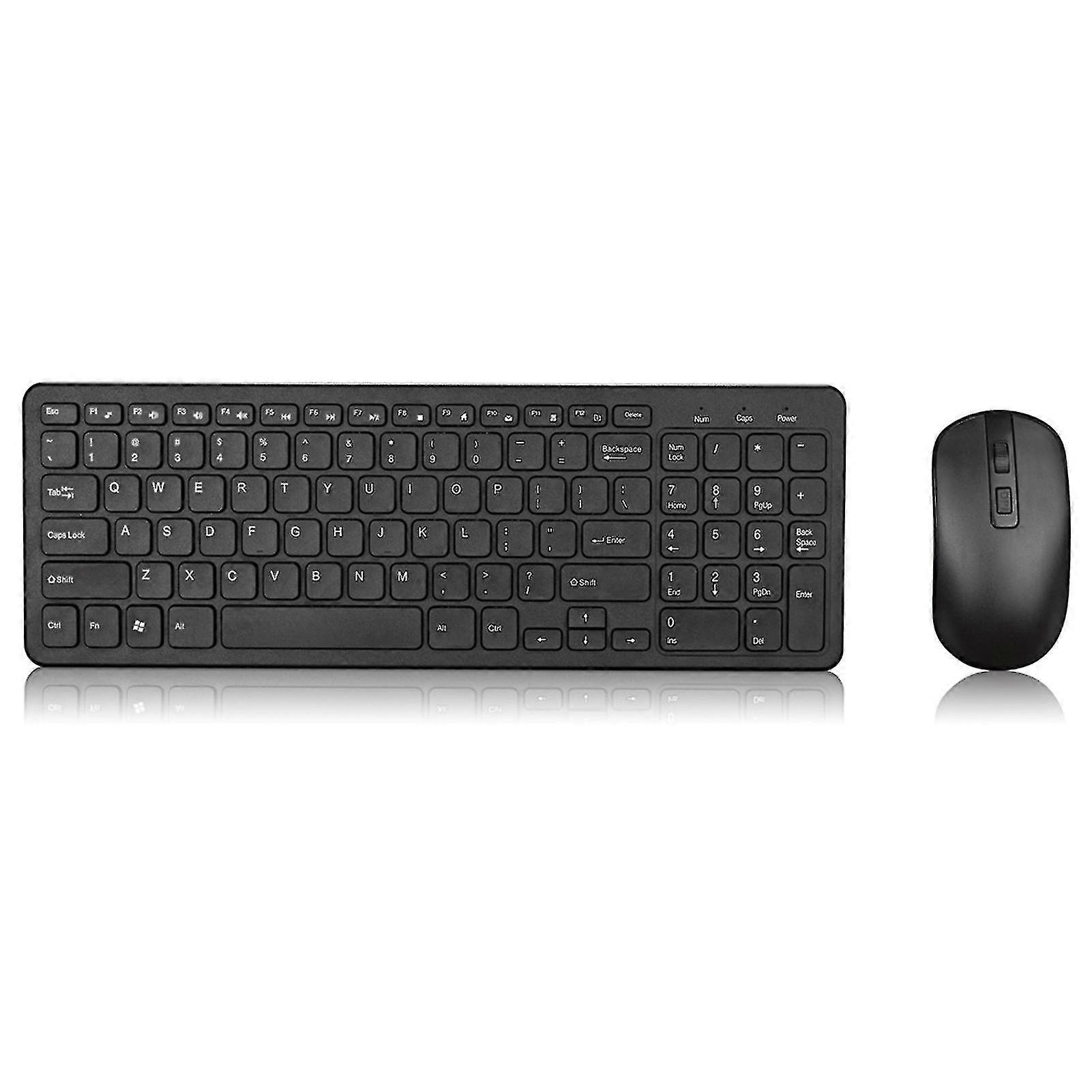 Sijiali Gkm520 Wireless Keyboard Quick Response Mute Ergonomic 2.4ghz Wireless Keyboard Mouse For Laptop