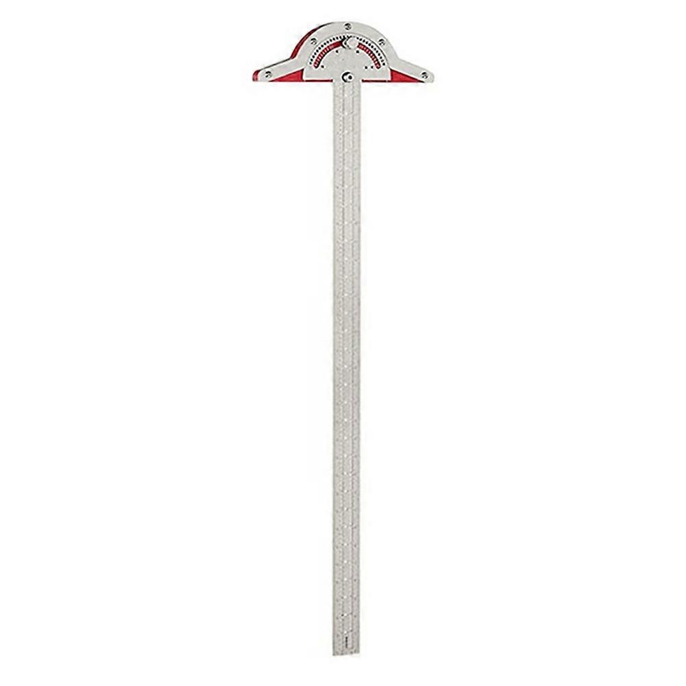 T-Type Woodworkers Edge Rule Angle Protractor Woodworkers Ruler Measuring Marking Carpentry Scriber