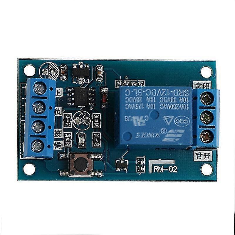 12v Bond Bistable Relay Module Car Modification Switch Start Stop Self-locking