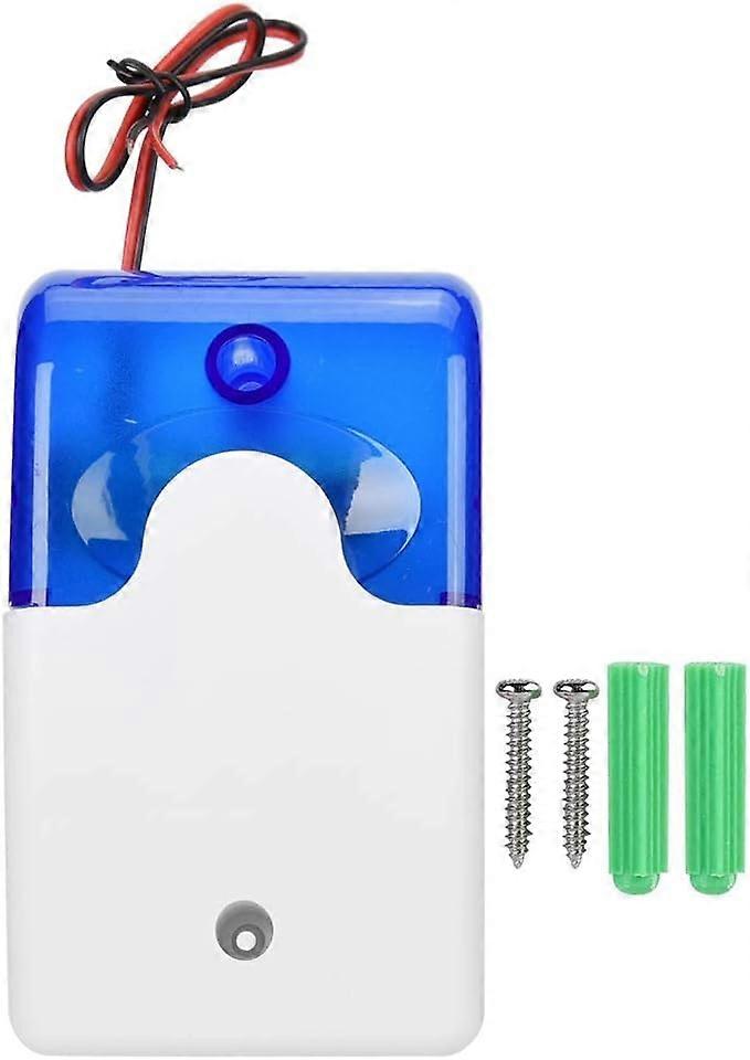 Sound Alarm, Indoor Siren and Aisual Wired 12V Siren for Home Security Alarm System
