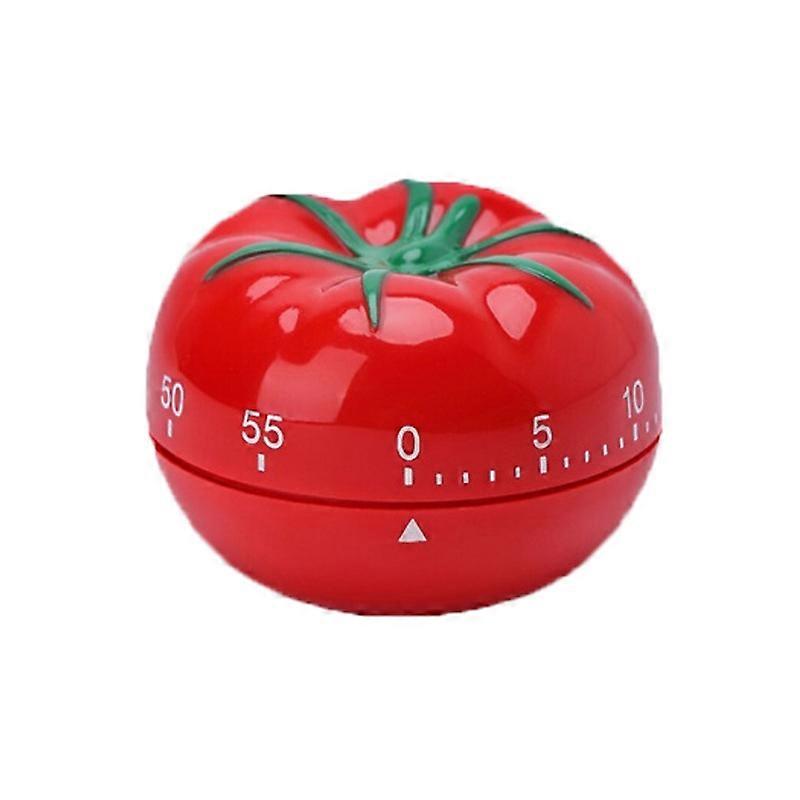Cartoon Mechanical Kitchen Timer (red Tomato) 60 Minutes Wind Up Cooking Timer Fun Series